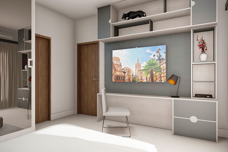Planta de casa clean
