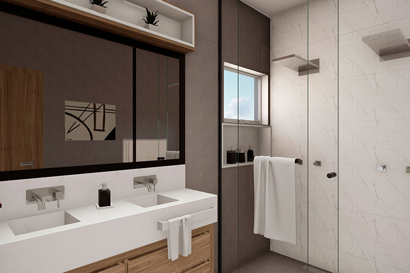Planta de casa clean
