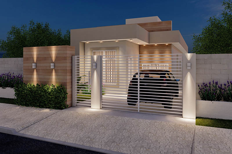 Casa com 67m² e suíte 