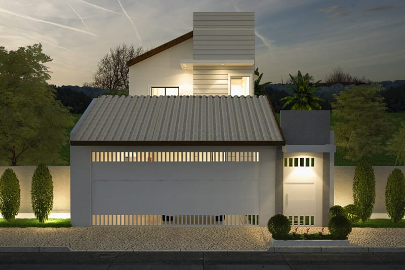 Planta de casa barata